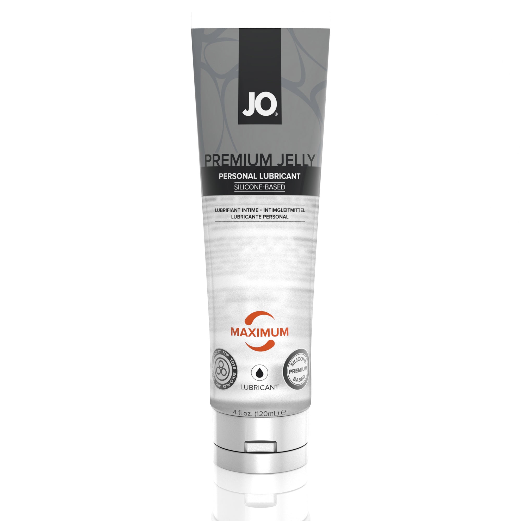 Jo Premium Jelly Silicone Based Personal Lubricant - Maximum - 4 fl.oz / 120 ml JO40772
