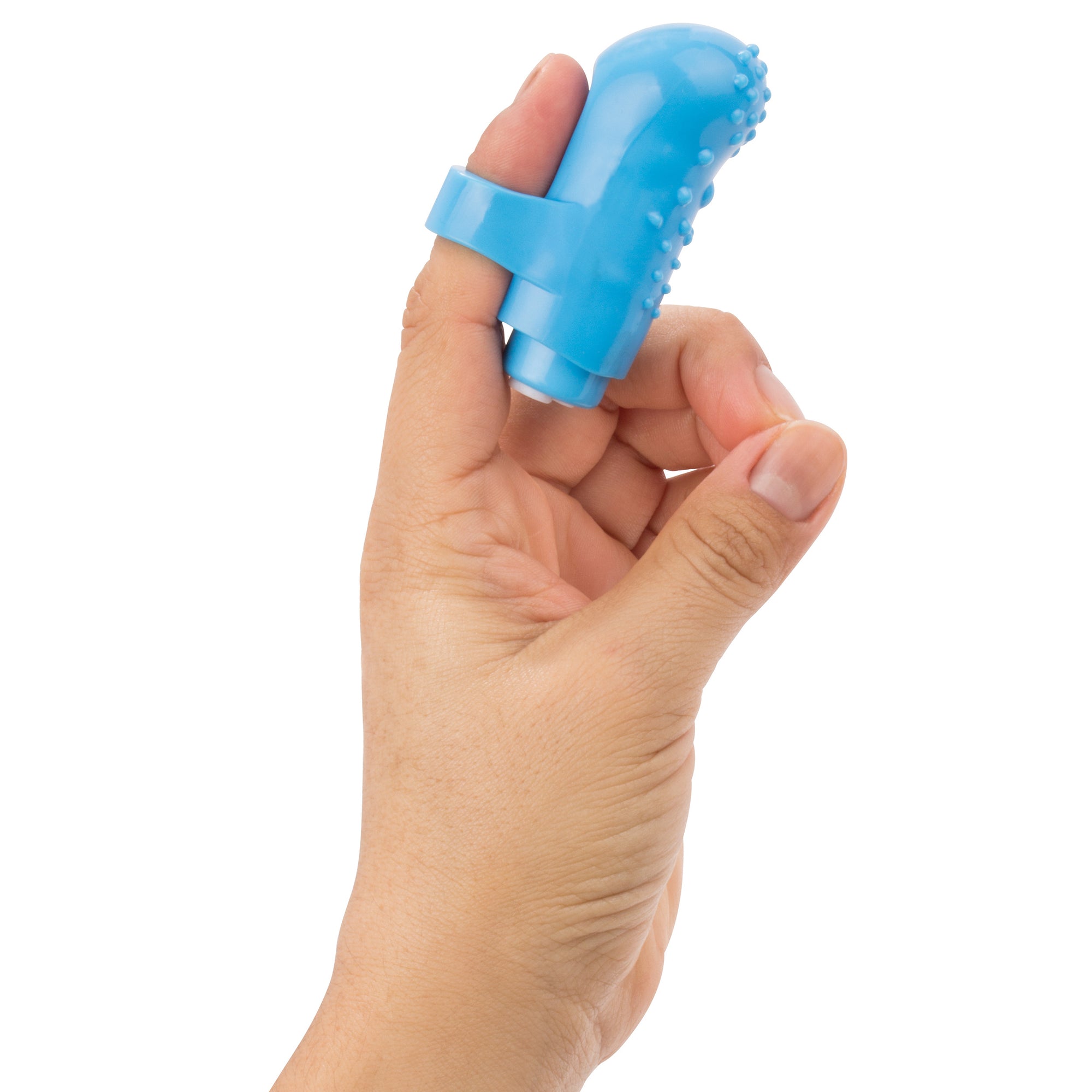 Charged Fingo Rechargeable Finger Vibe - Blue AFNG-BU-101E