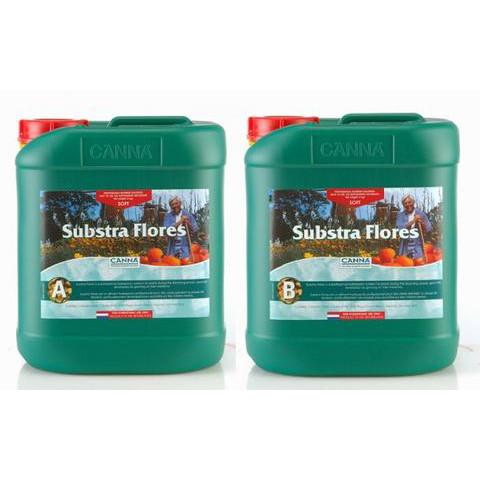 CANNA Substra Flores A/B 5 liter softwater