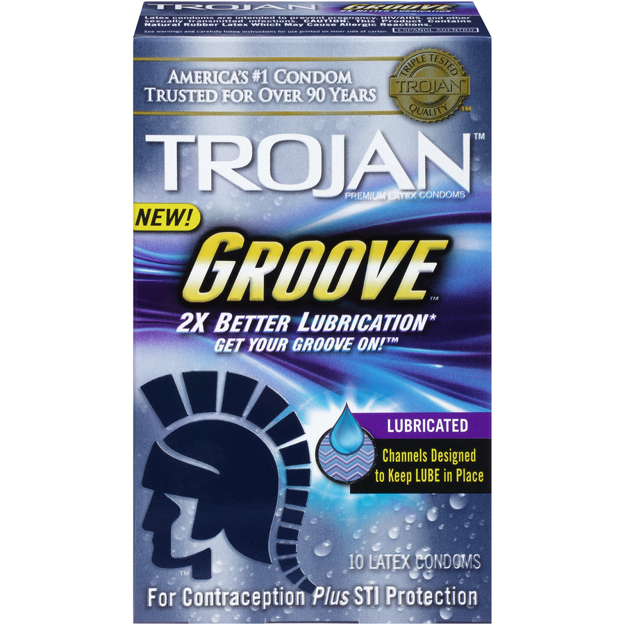 Trojan Groove - 10 Pack TJ01953