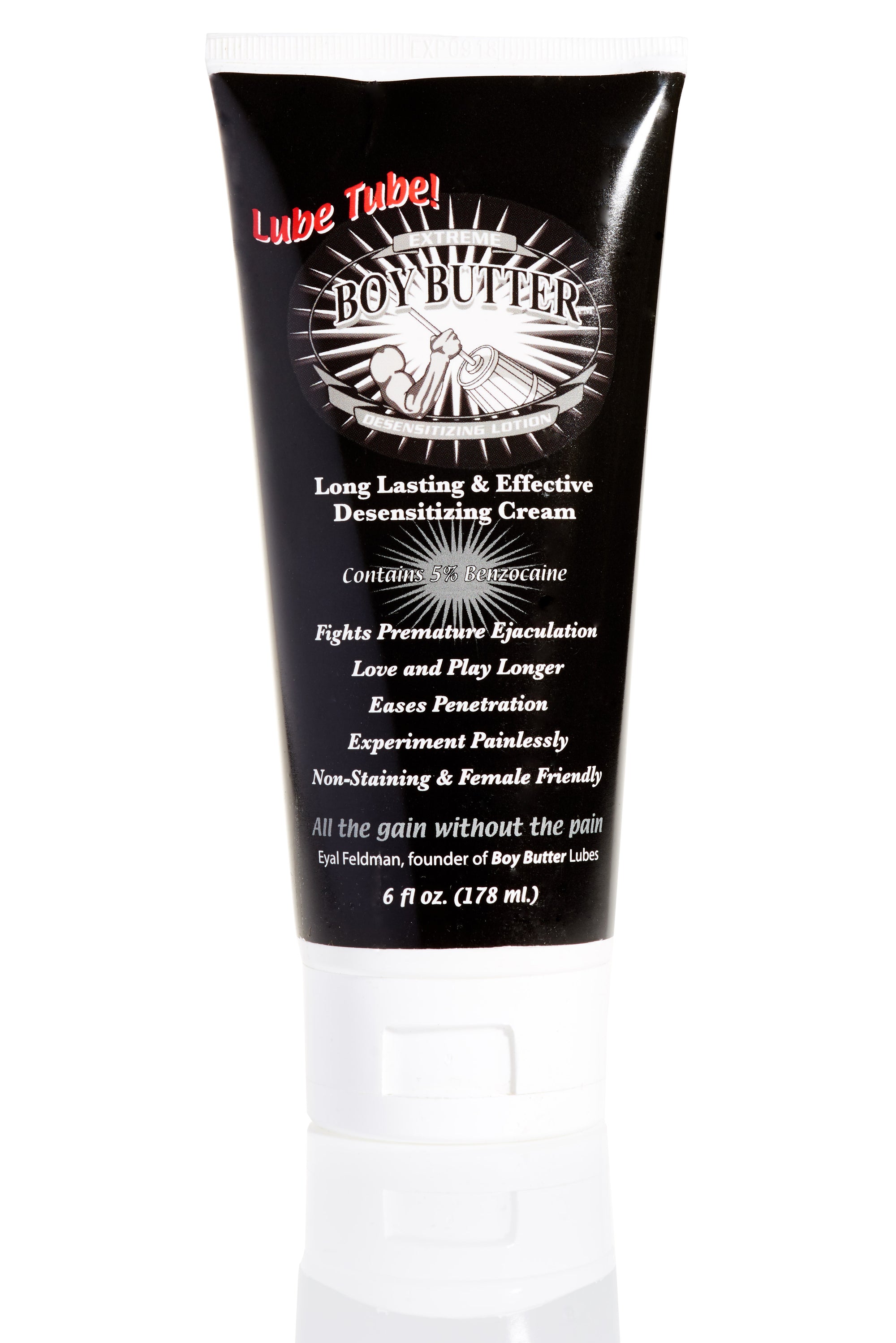 Boy Butter Extreme Desensitizing Lotion - 6 Fl. Oz Tube BBX06