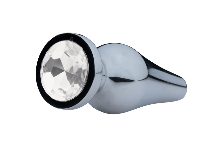 Lucent Bejeweled Aluminum Anal Plug MS-AE732