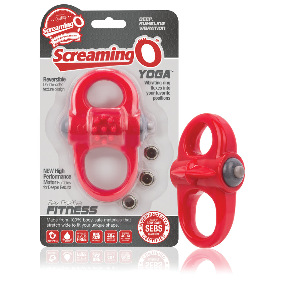 Screamingo Yoga - 6 Count Box - Red YOG-R-110D