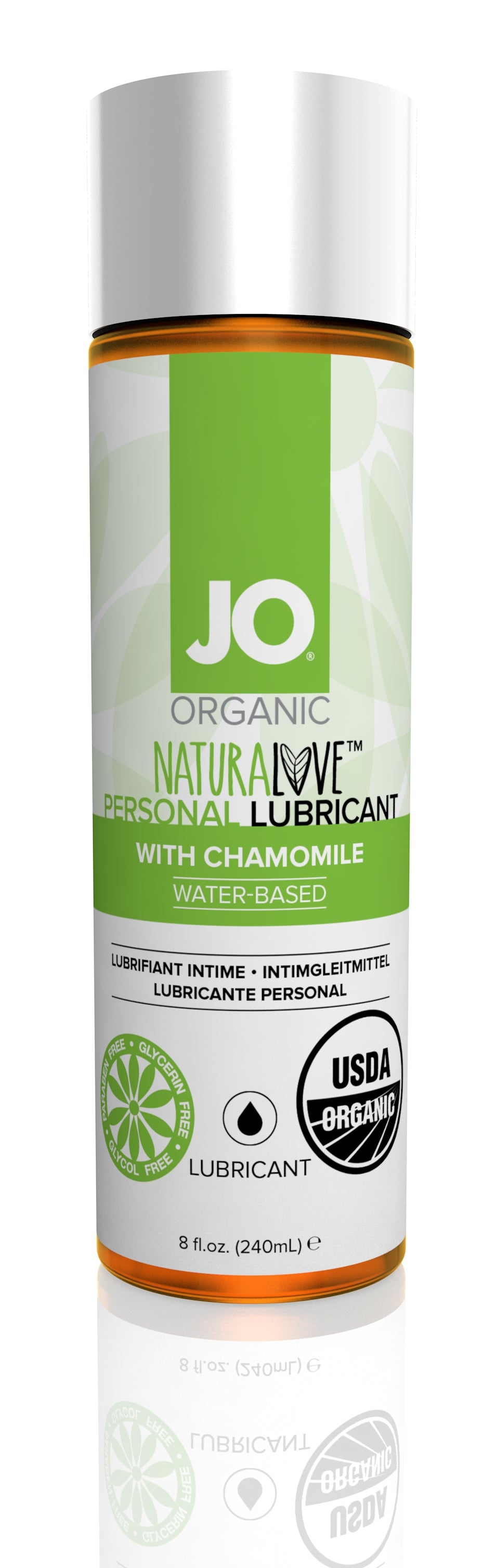 Jo Naturalove USDA Organic Lubricant - 8 Fl. Oz. / 240 ml JO48001