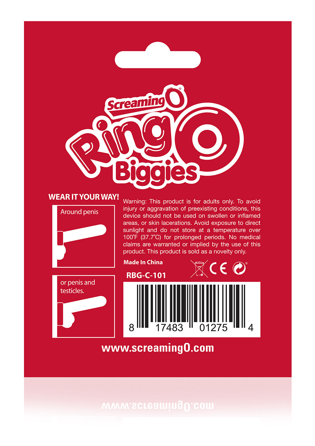 Ringo Biggies - Clear RBG-C-101E