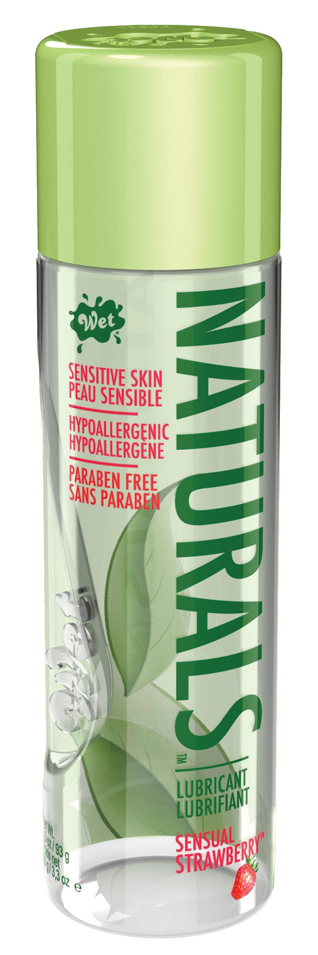 Wet Naturals Sensual Strawberry - 3.3 Fl. Oz. WT42201
