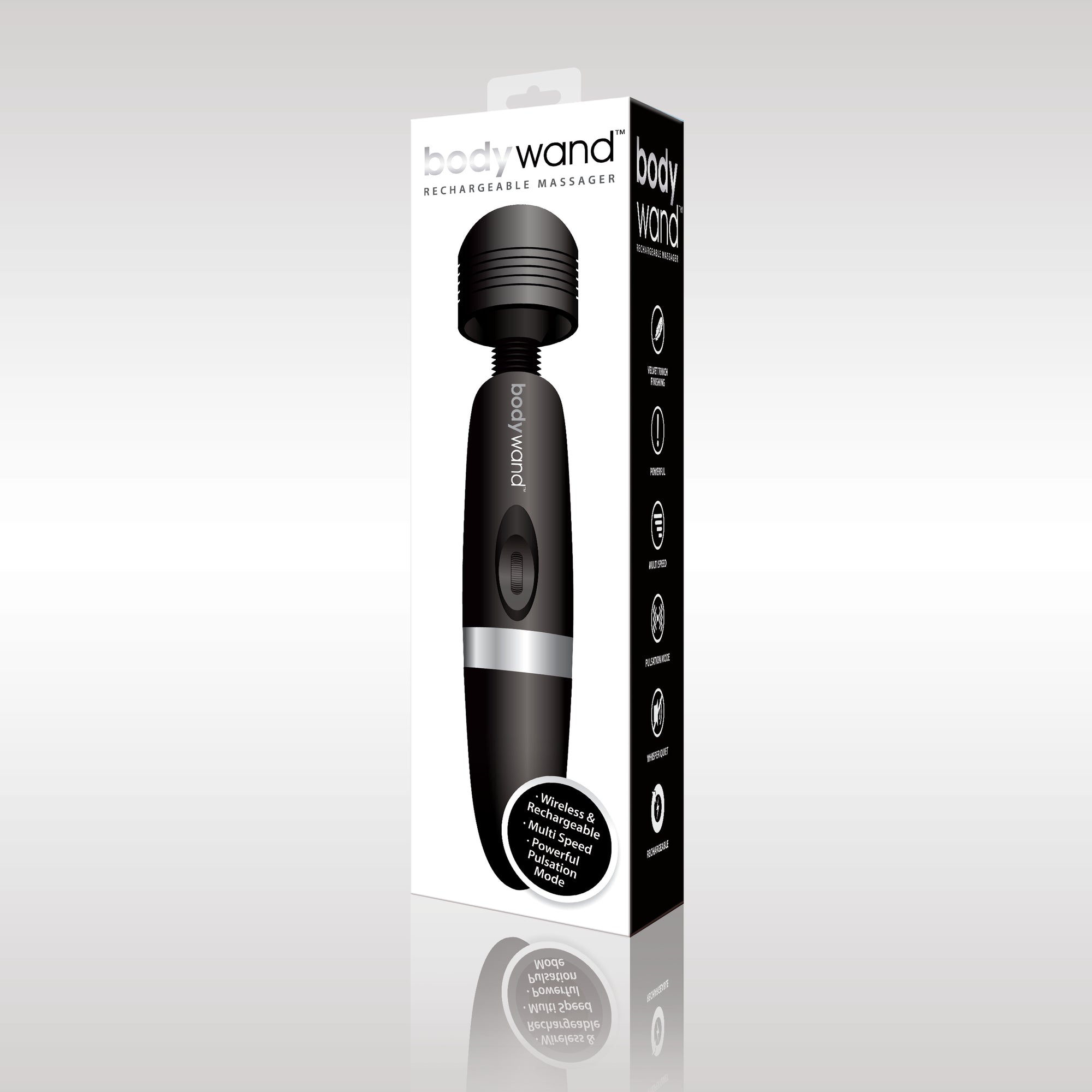 Bodywand Rechargeable Massager - Black X-BW109