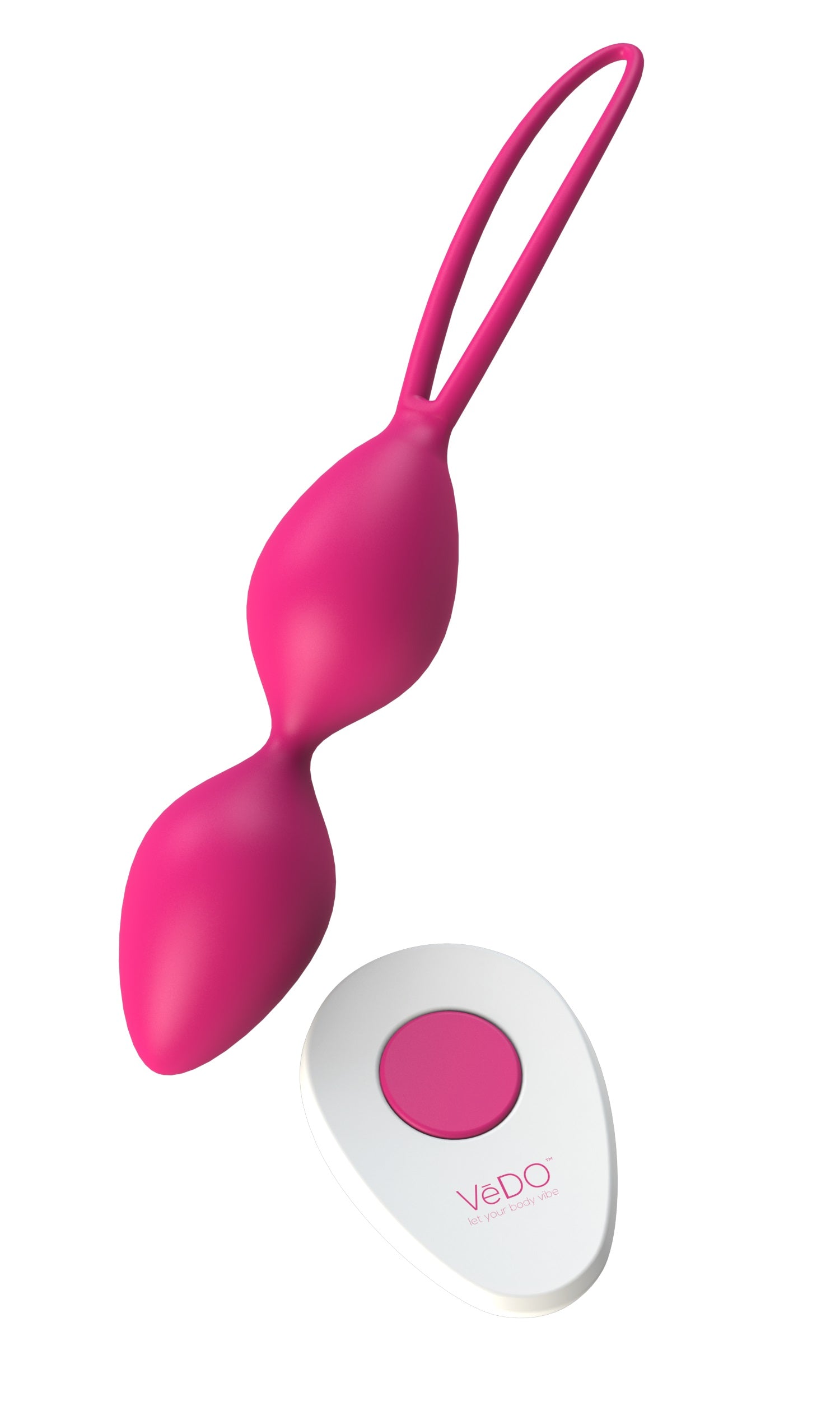 Pear Vibrating Kegel Balls - Foxy Pink VI-B0409