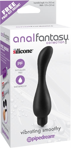 Anal Fantasy Collection Vibrating Smoothy - Black PD4678-23