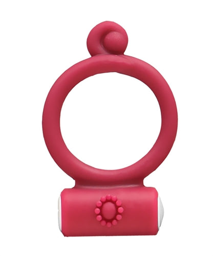 Tork Vibrating Ring -Burg Ballsy Burgundy VI-R0107BURG