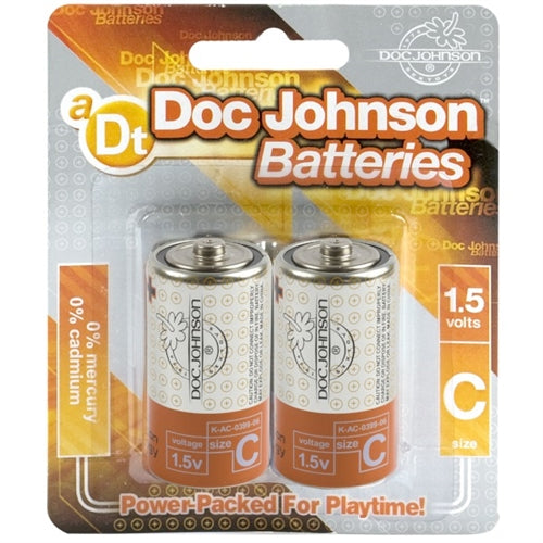 Doc Johnson Batteries - C - 2 Pack DJ0399-06