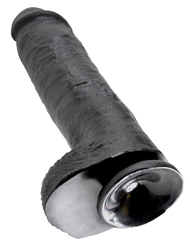 King Cock 11-Inch Cock With Balls - Black PD5510-23