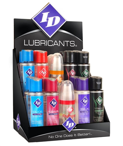 ID Lubricants Assorted Counter Display  - 20 Count ID-DXC-01D
