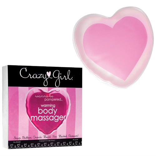 Crazy Girl Wanna Be Pampered Warming Body Massager - Pink CE7905-00