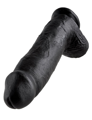 King Cock 12-Inch Cock With Balls - Black PD5511-23