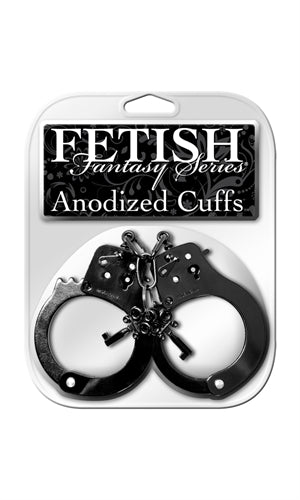 Fetish Fantasy Anodized Cuffs Black PD3816-23