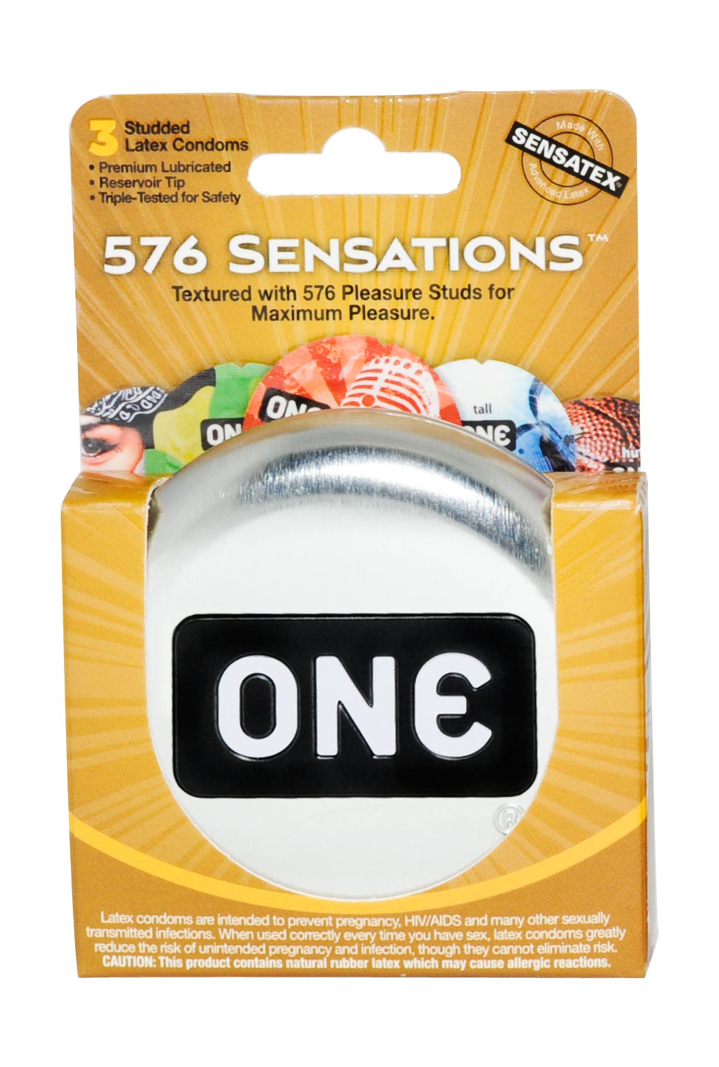One 576 Sensations - 3 Pack PM11303C