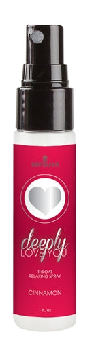 Deeply Love You Throat Relaxing Spray - Cinnamon - 1 Oz. SEN-VL493