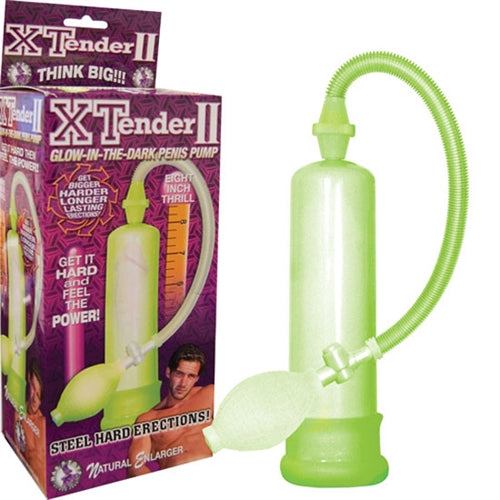Xtender II Glow in the Dark Penis Pump NW2110