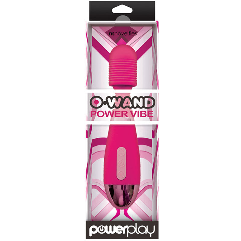 O- Wand Power Vibe - Pink NSN0316-34