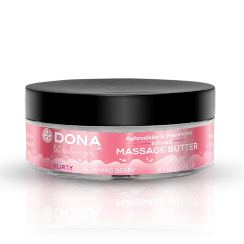 Dona Massage Butter Flirty Aroma - Blushing Berry - 4 Oz. JO40532