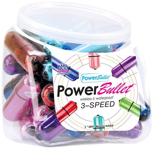 Power Bullet Fishbowl Color 3 - 30 Pieces Display BMS5009-00-1D