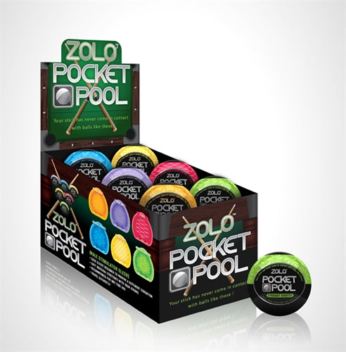 Pocket Pool - 12 Pieces Display ZOLO-PP-12