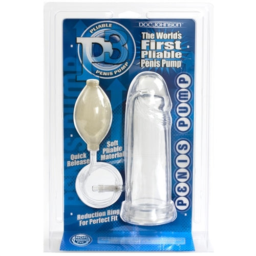 P3 Cock Pump - Clear DJ0661-02