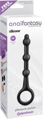Anal Fantasy Collection Pleasure Piston - Black PD4660-23