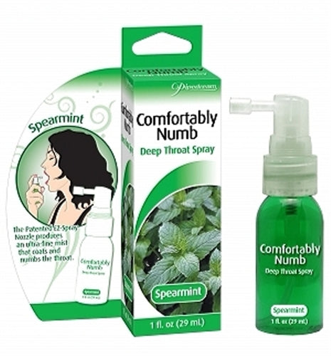 Comfortably Numb Deep Throat Spray - Spearmint - 1 Fl. Oz. PD9563-88