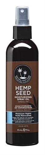 Hemp Seed Moisturizing Spray Oil - Moroccan Nights - 8 Fl. Oz. EB-GO075