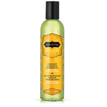 Naturals Massage Oil - Coconut Pineapple - 8 Fl. Oz. KS10219