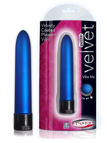 Velvet Vibe Me Petite Massager - Blue SYN2400602