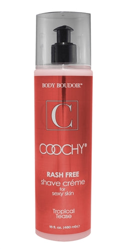 Coochy Rash Free Shave Creme - Tropical Tease - 16 Oz. CE1031-16
