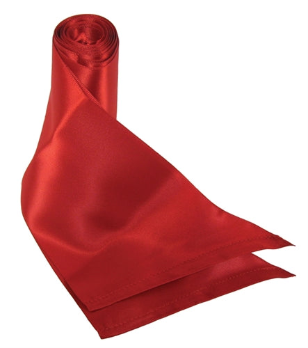 Sex and Mischief Silky Sash Restraints - Red SS326-31