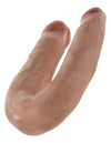 King Cock U-Shaped Medium Double Trouble - Tan PD5514-22