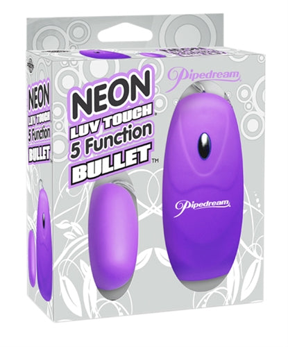 Neon Luv Touch 5 Function Bullet Purple PD2638-12