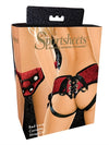 Red Lace Corsette Strap-On SS691-03