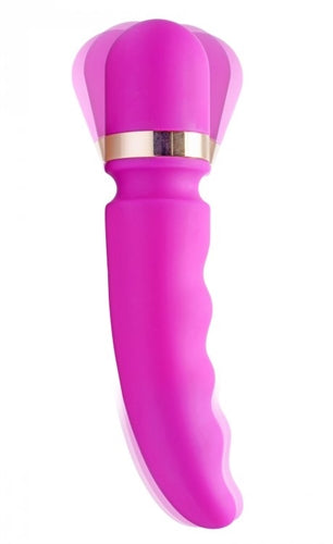 Fiori Vibrating and Gyrating Silicone Wand INM-AE318