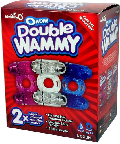 The O Wow! Double Wammy - 6 Count Box - Assorted Colors ODW-110D