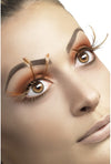 Long Feather Eyelashes - Brown FV-24253