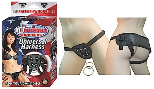 All American Whoppers Universal Harness - Black NW2322