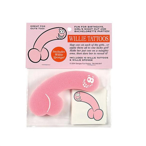 Willie Tattoos - 10 Pack GFF-715