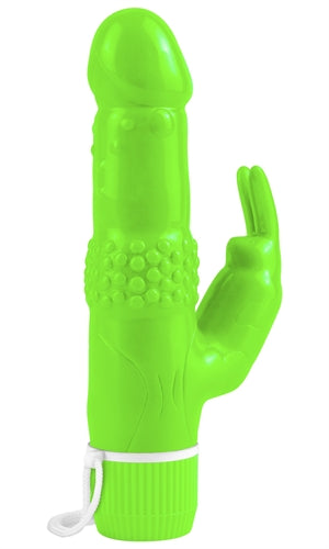 Neon Luv Touch Rabbit Vibe - Green PD1415-16