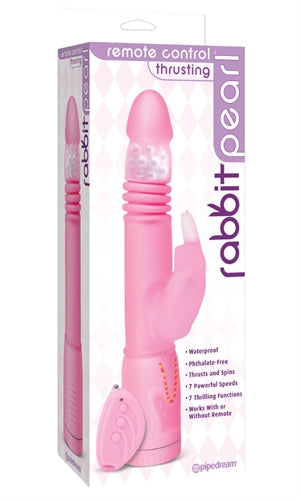 Remote Control Thrusting Rabbit Pearl - Pink PD1680-11