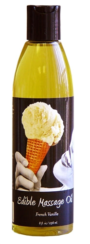 Vanilla Edible Massage Oil 8oz EB-MSE002
