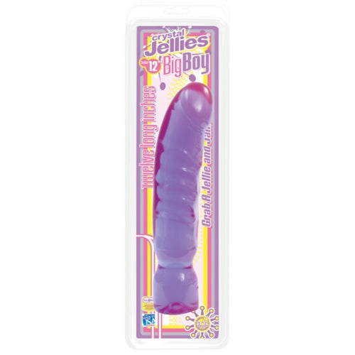 Crystal Jellies Big Boy 12-Inch - Purple DJ0287-52