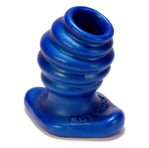 Butt-Hole-1 Rippled Fuckplug - Small - Blue Balls OX-1083-S-BLB