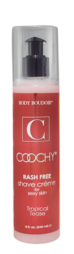 Coochy Rash-Free Shave Creme - Tropical Tease - 8 Oz. CE1031-08