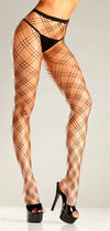 Diamond Net Pantyhose - One Size BW-664B